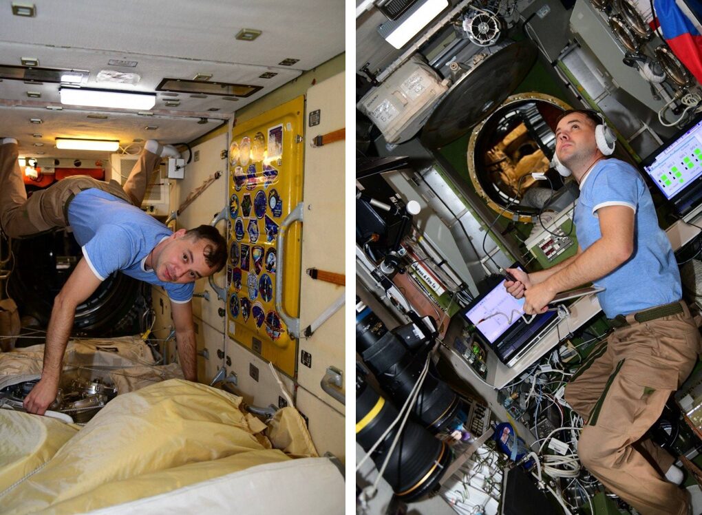 cosmonauta di Roscosmos Oleg Platonov