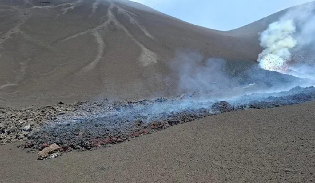 eruzione etna agosto 2025