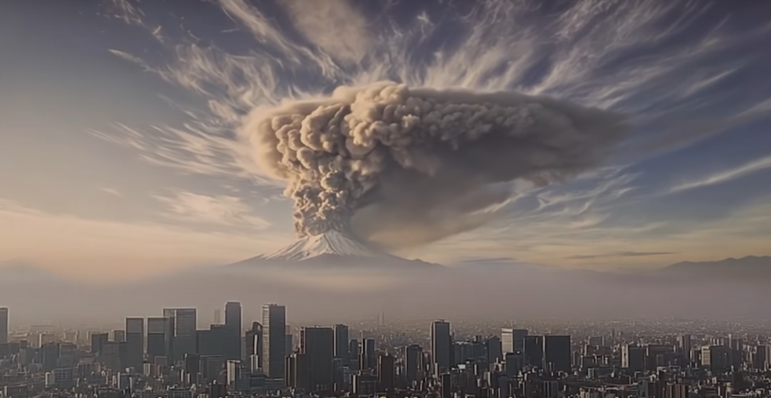 Cosa succederebbe se eruttasse il Monte Fuji in Giappone | VIDEO