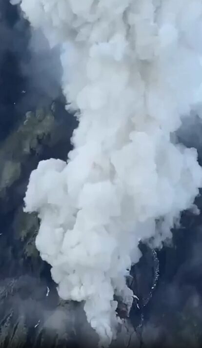 eruzione vulcano russia Krasheninnikov