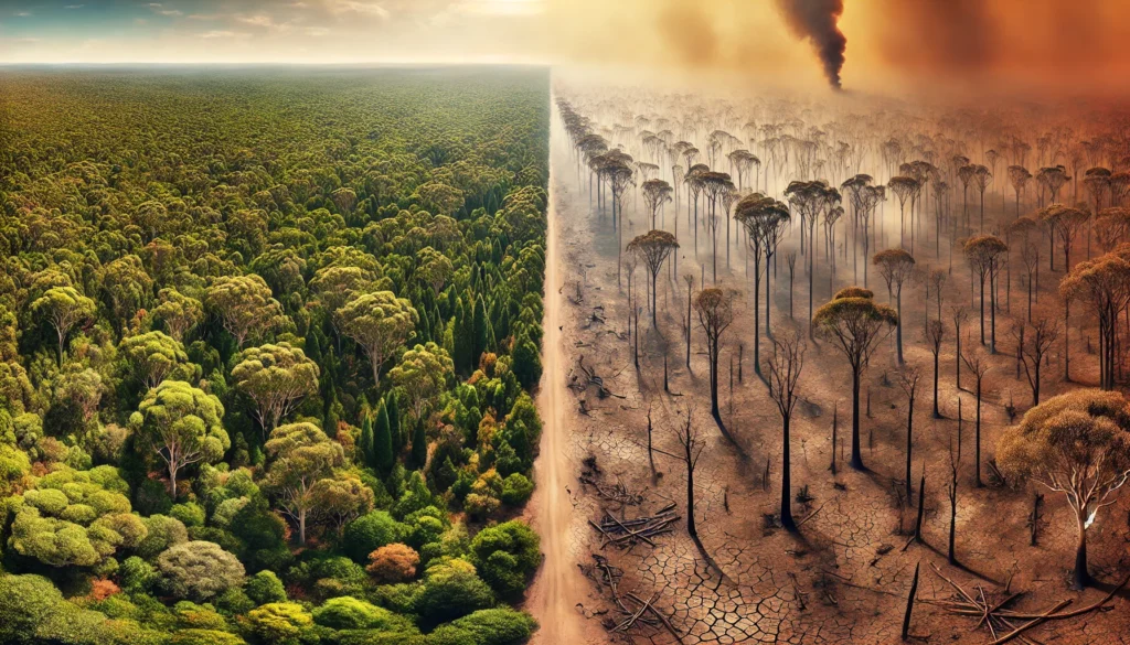 foreste eucalipto australia cambiamento climatico
