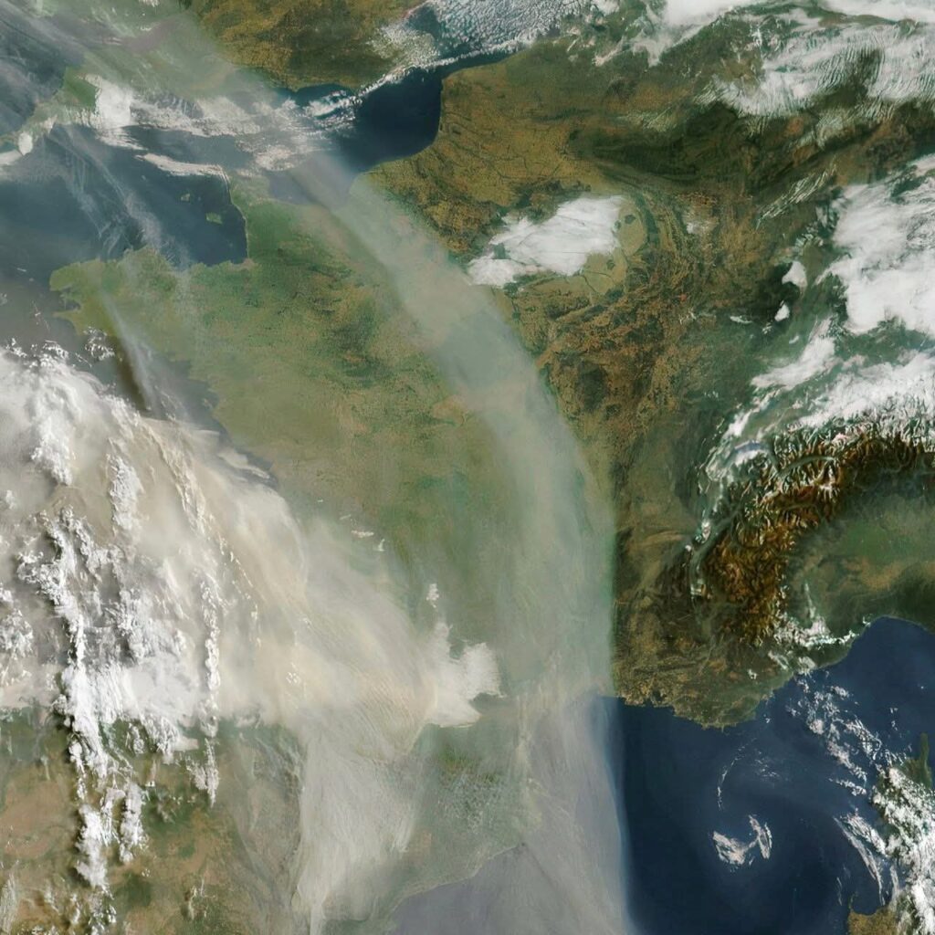 fumo incendi spagna portogallo