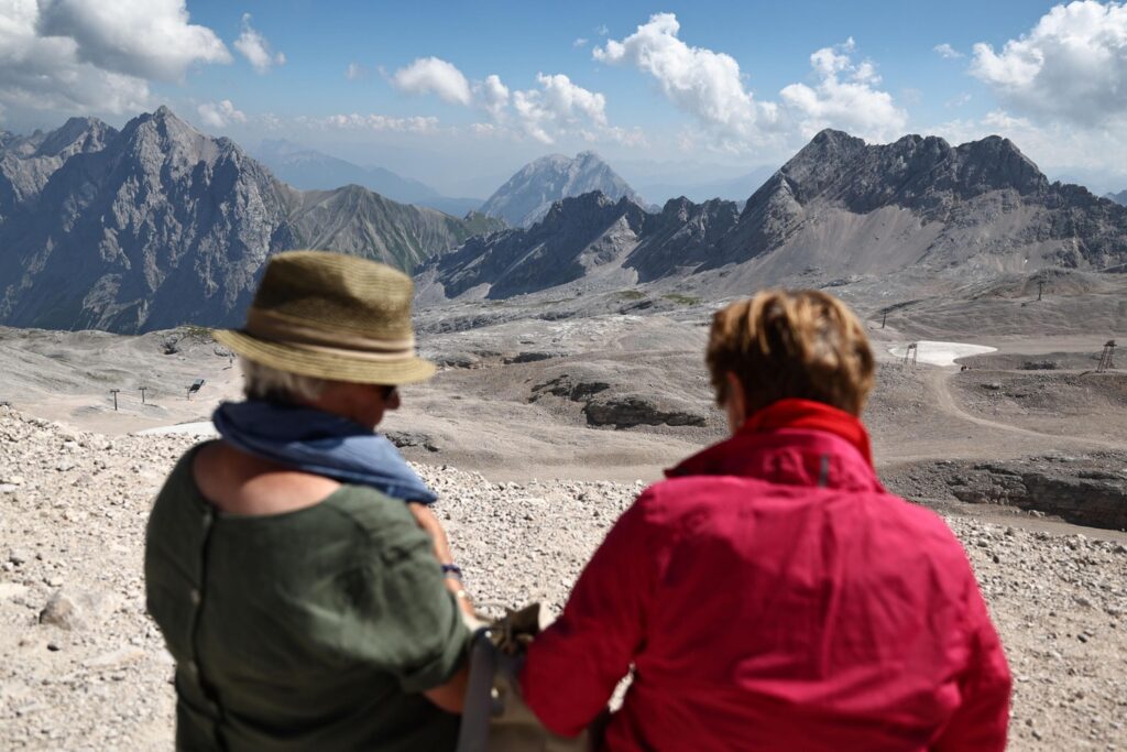 ghiacciaio Zugspitze germania