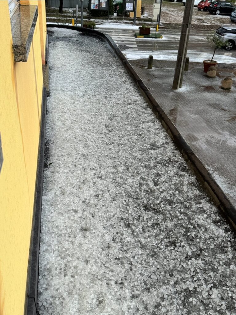 grandine padova oggi