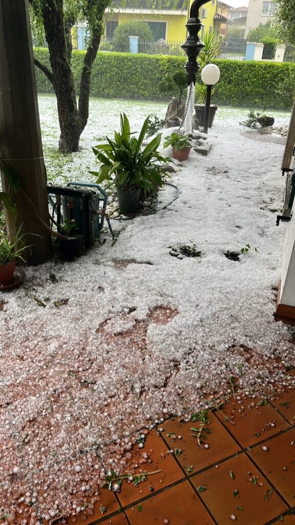 grandine padova oggi