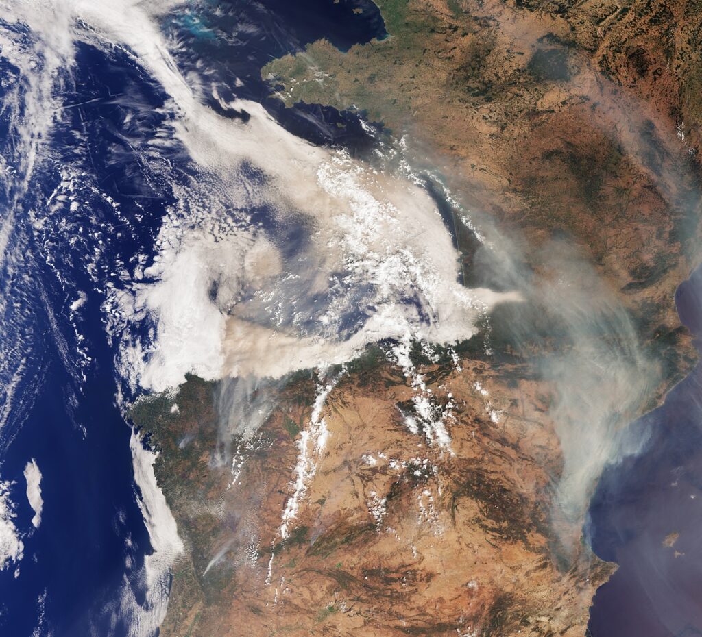 incendi penisola iberica agosto 2025