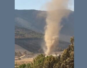 incendi portogallo dust devil Covilhã