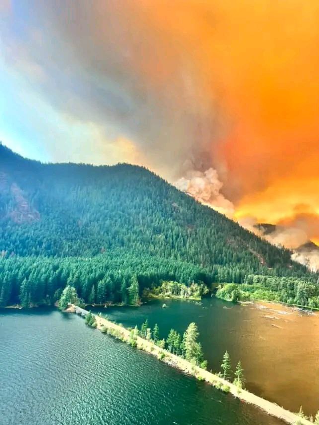 incendio Bear Gulch