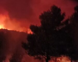 incendio Monte Sara sicilia