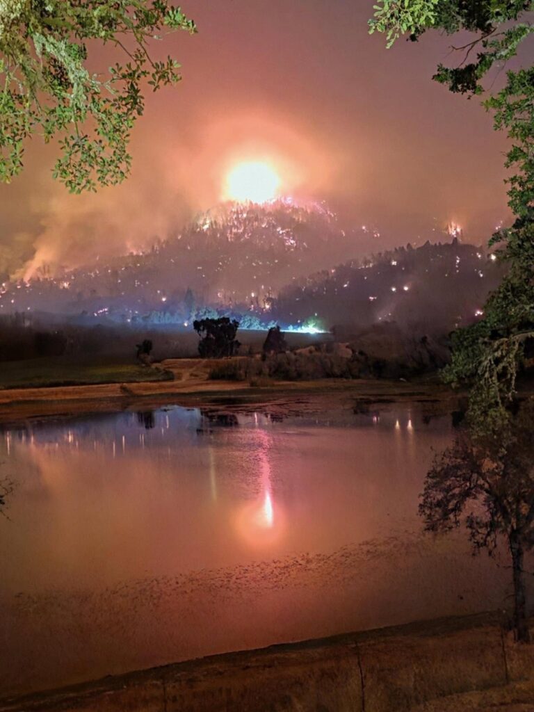 incendio Pickett Fire california