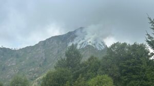 incendio alpe noveis piemonte