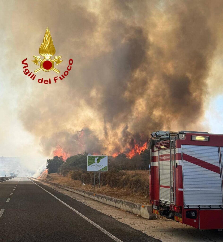incendio birori sardegna
