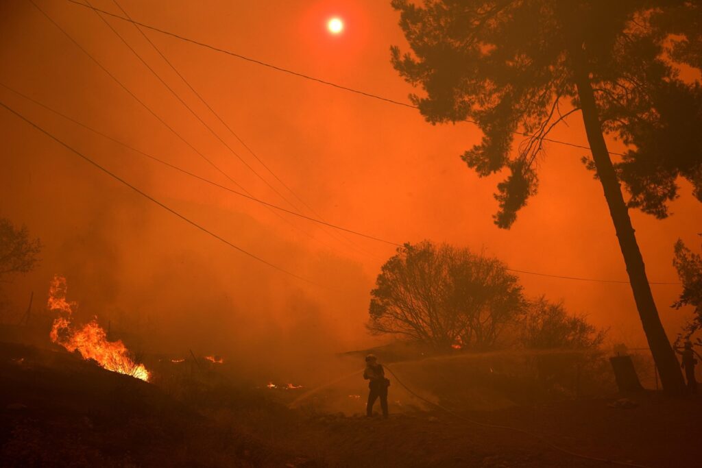 incendio Canyon Fire los angeles