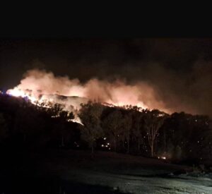 incendio monte sara sicilia