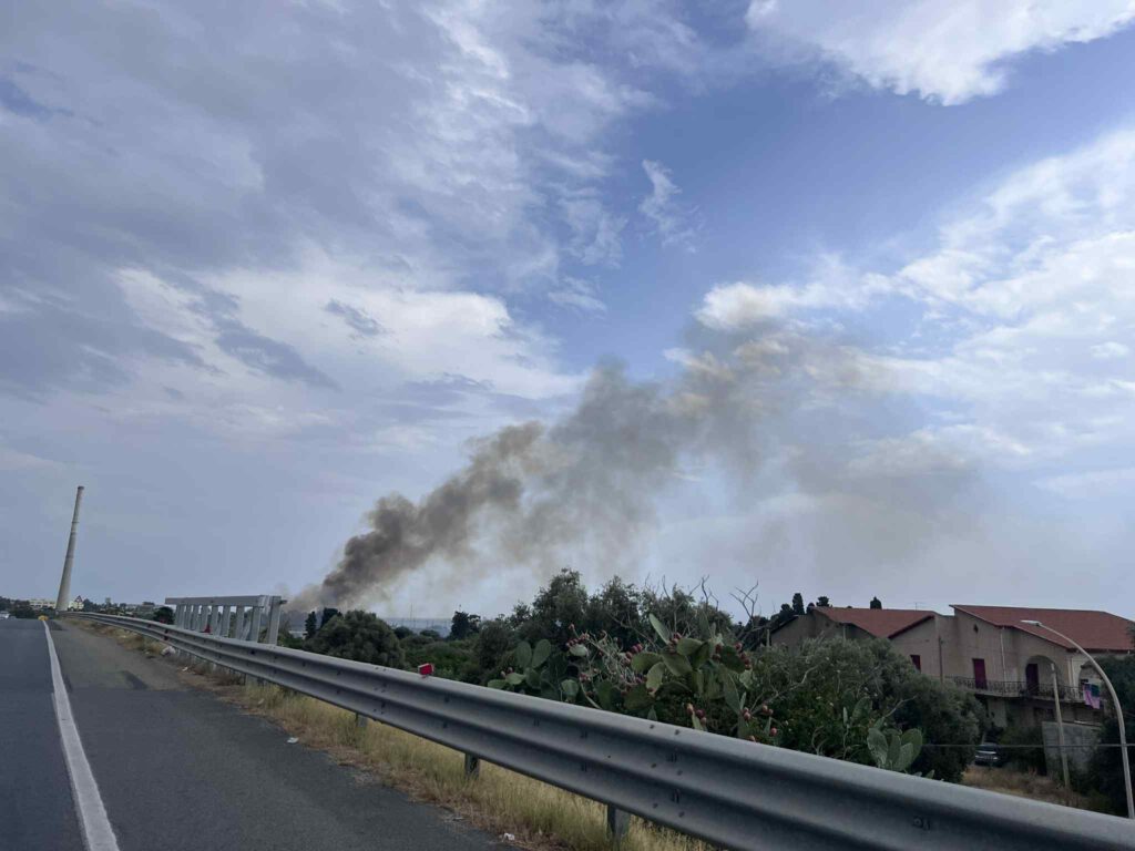 incendio oasi saline ioniche