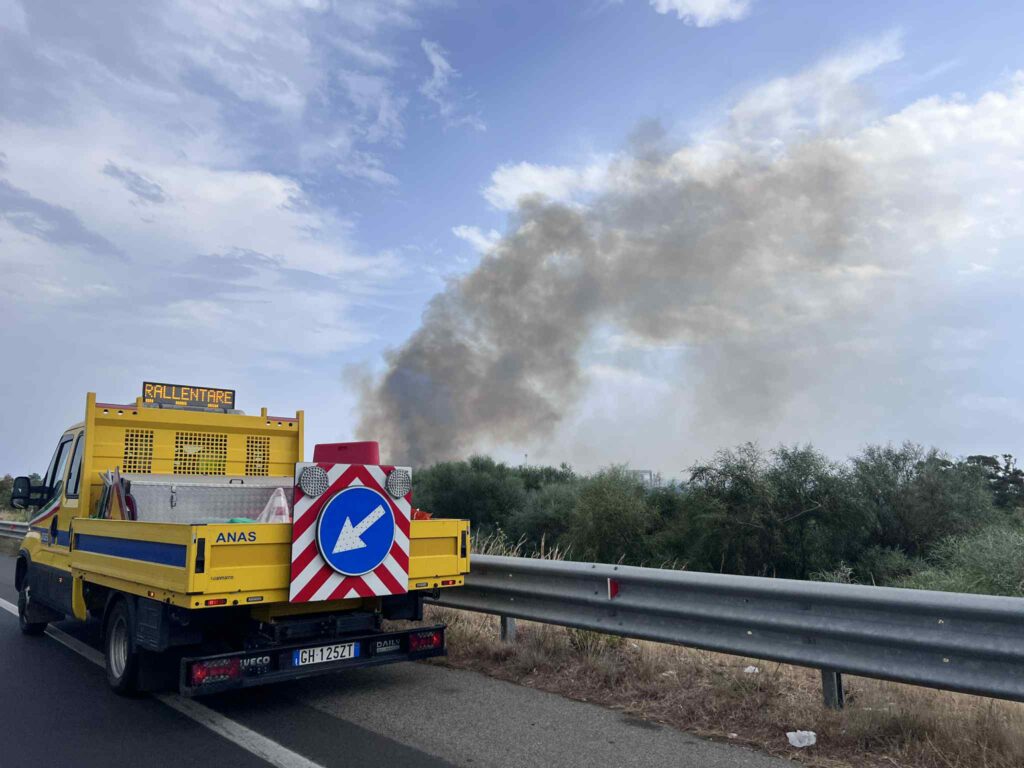 incendio oasi saline ioniche