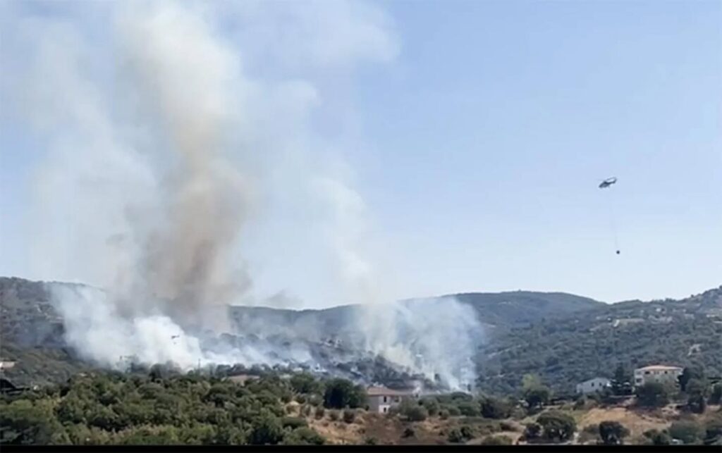 incendio ozieri sardegna