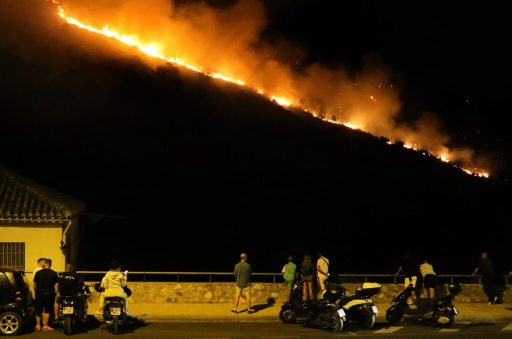 incendio spagna granada