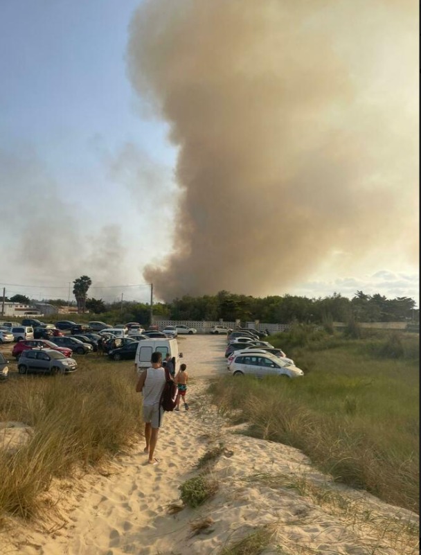 incendio torre chianca puglia