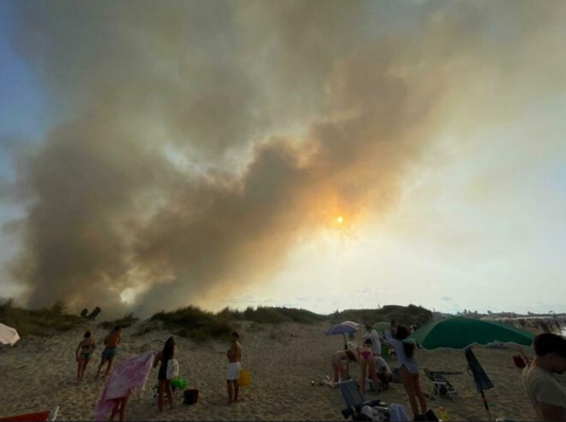 incendio torre chianca puglia