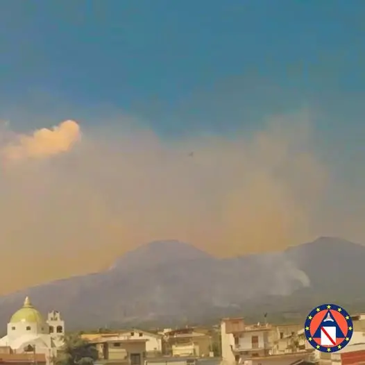 incendio vesuvio