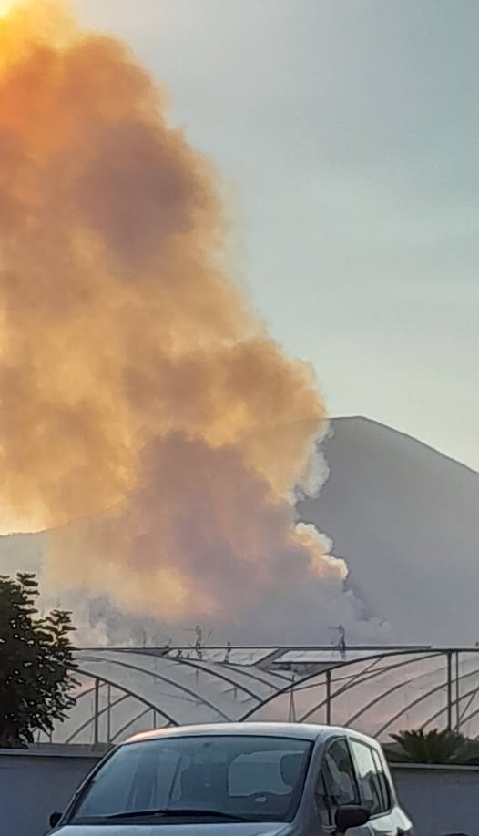 incendio vesuvio