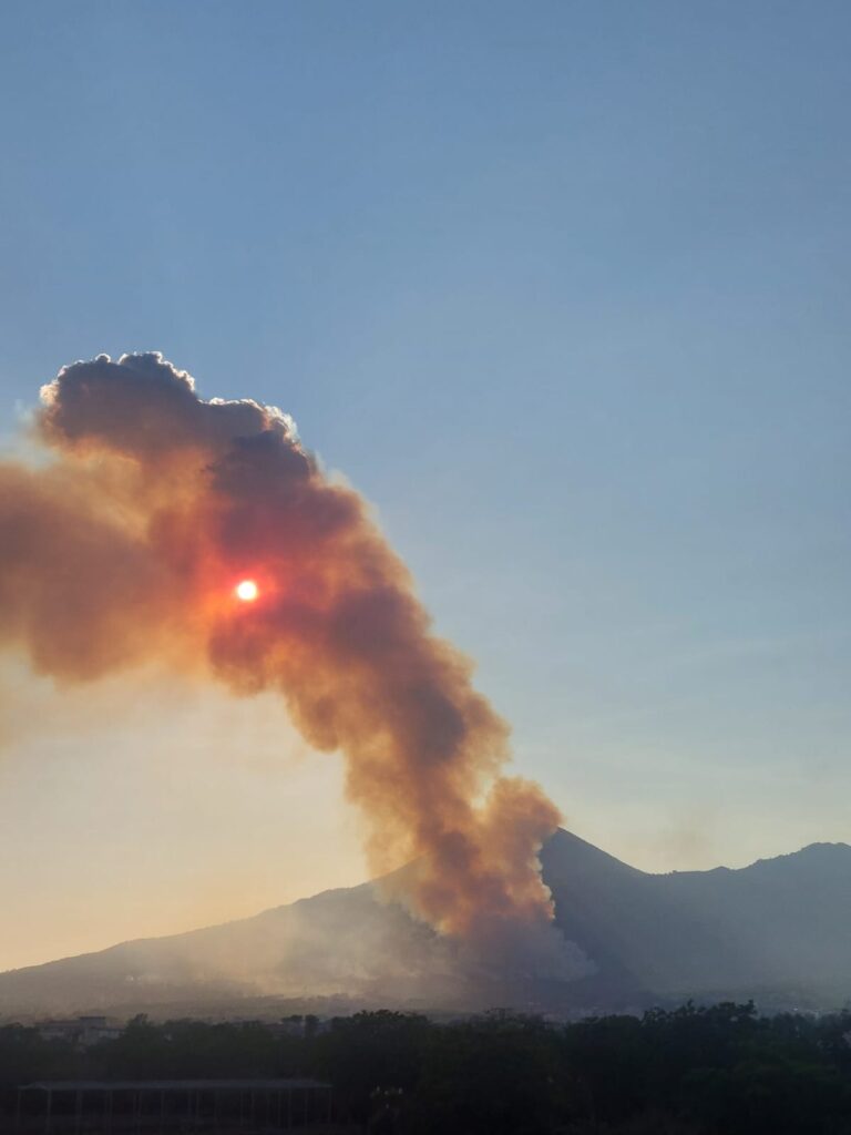 incendio vesuvio