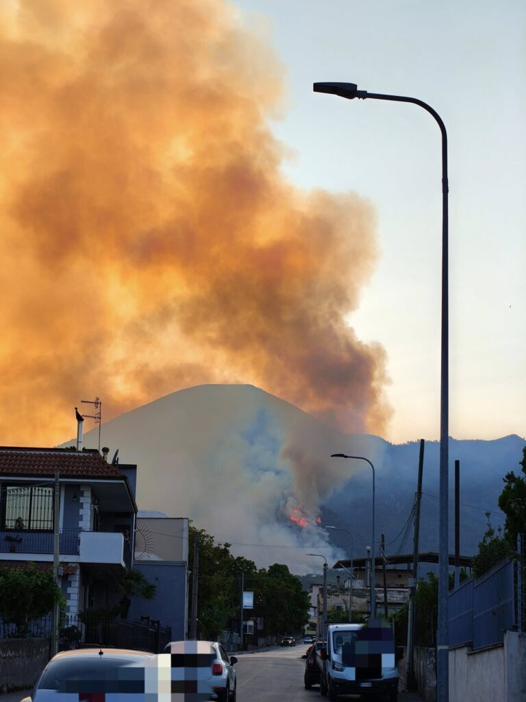 incendio vesuvio