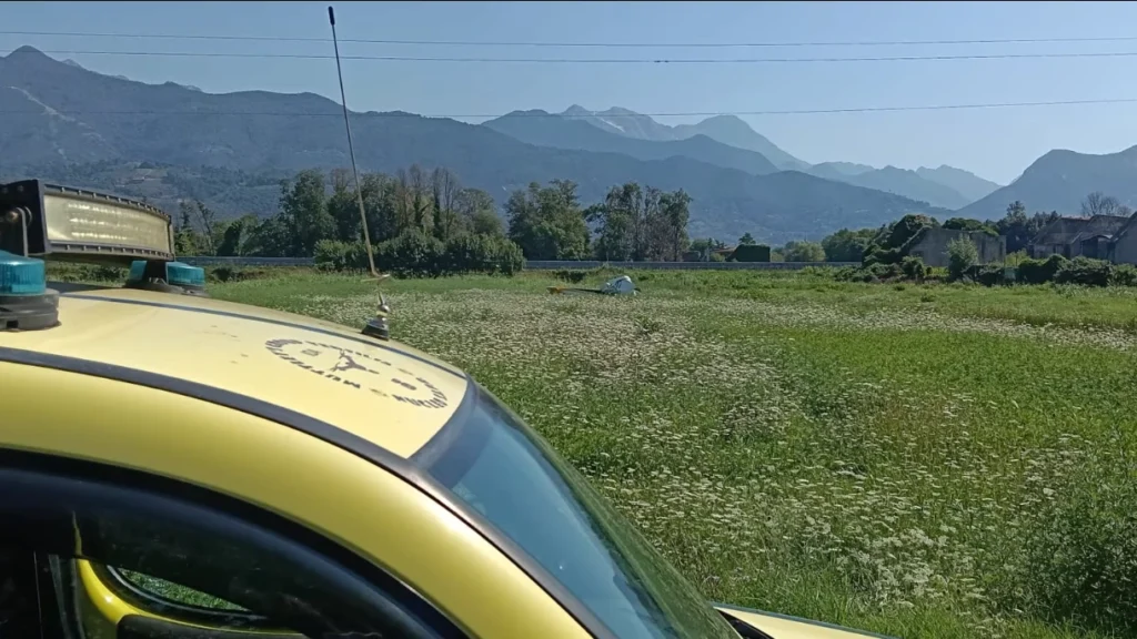 incidente ultraleggero forte dei marmi