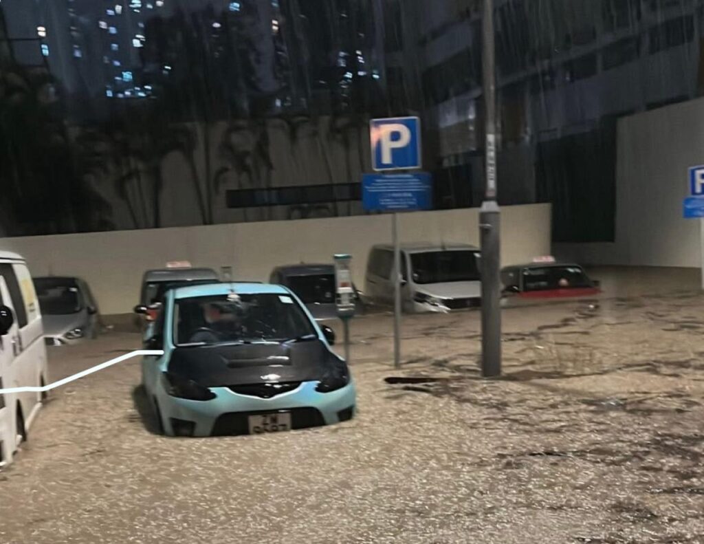 inondazioni hong kong