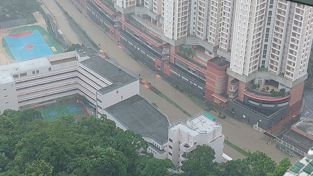 inondazioni hong kong