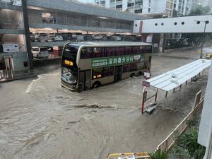 inondazioni hong kong