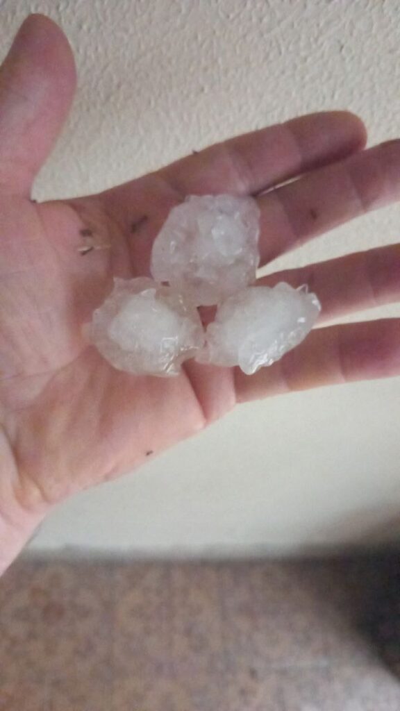 maltempo grandine Maserá di Padova veneto