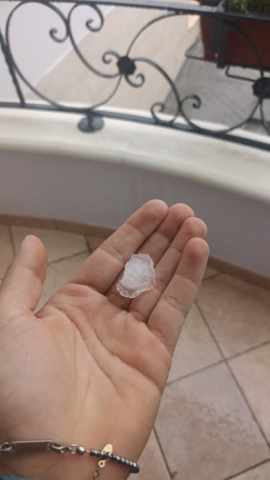 maltempo grandine botrugno puglia