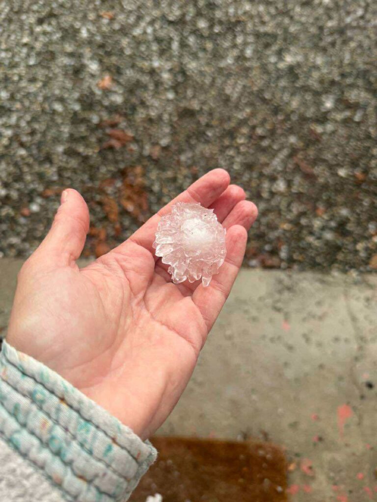 maltempo grandine ivrea piemonte