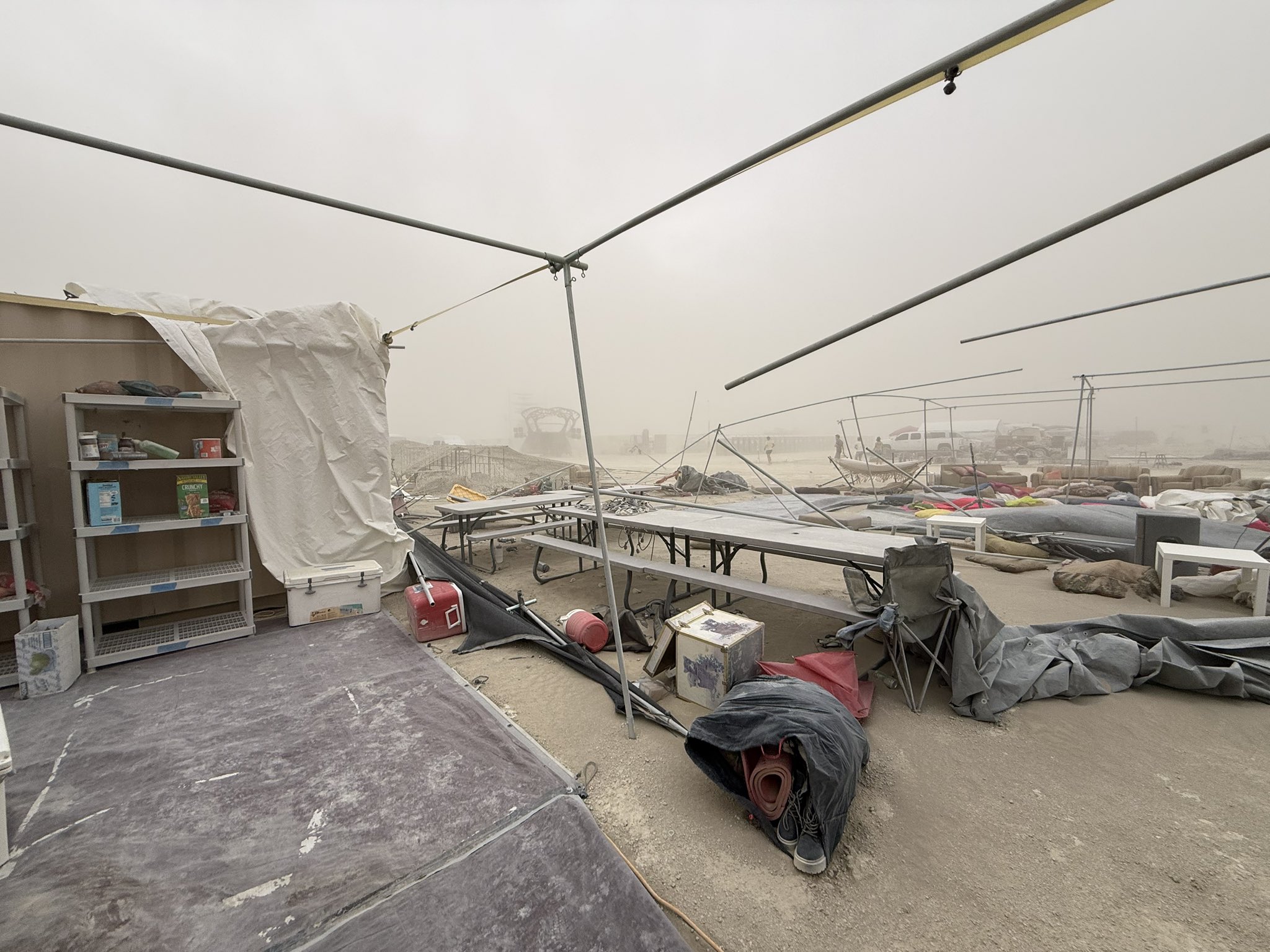 Maltempo USA, monsoni travolgono il sud-ovest: un morto e diversi feriti al festival Burning Man