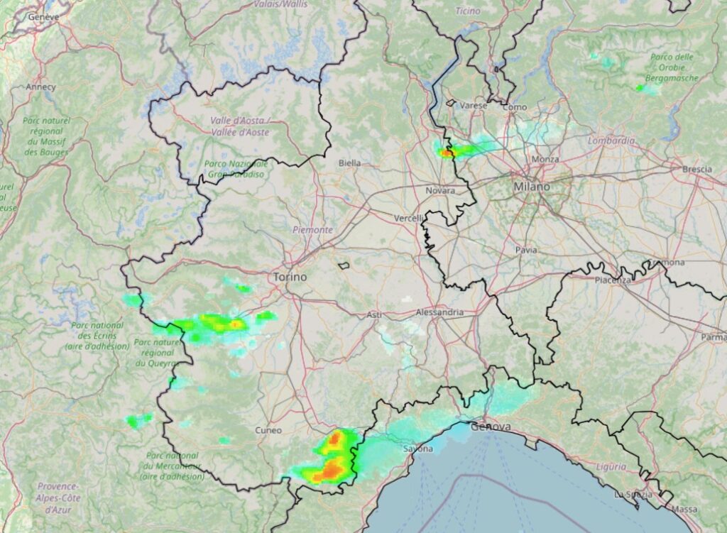 maltempo piemonte