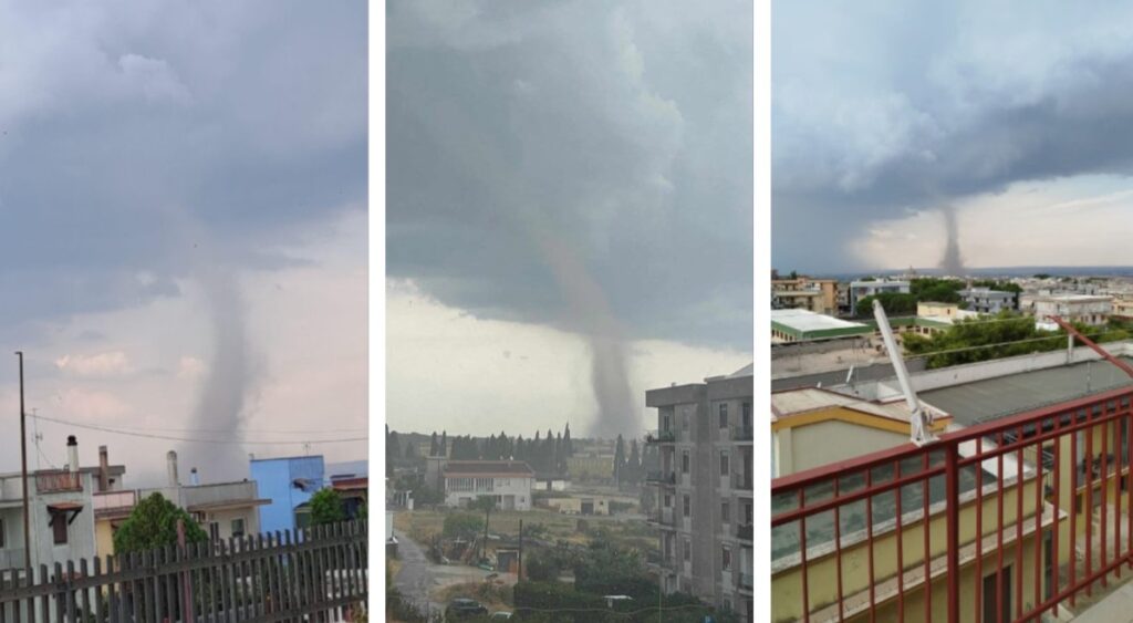 maltempo tornado castellaneta puglia