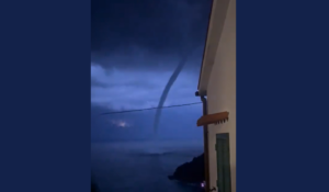maltempo toscana tromba marina elba