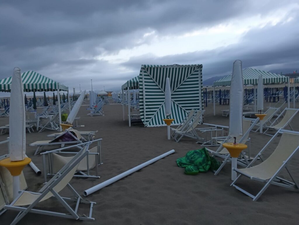 maltempo toscana versilia