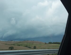 maltempo umbria shelf cloud