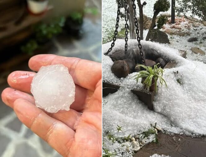 maltempo veneto grandine padova oggi