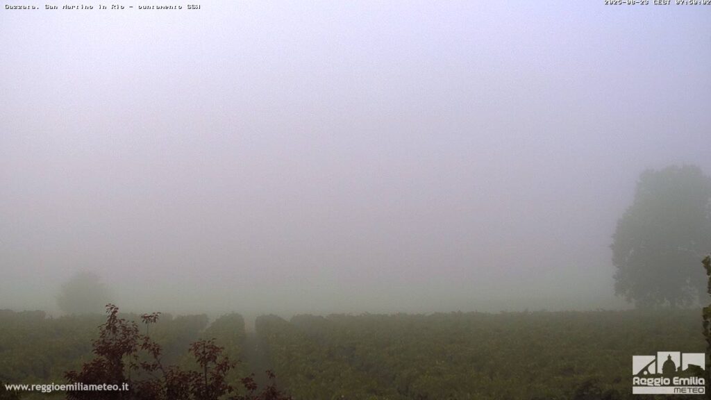 nebbia emilia romagna