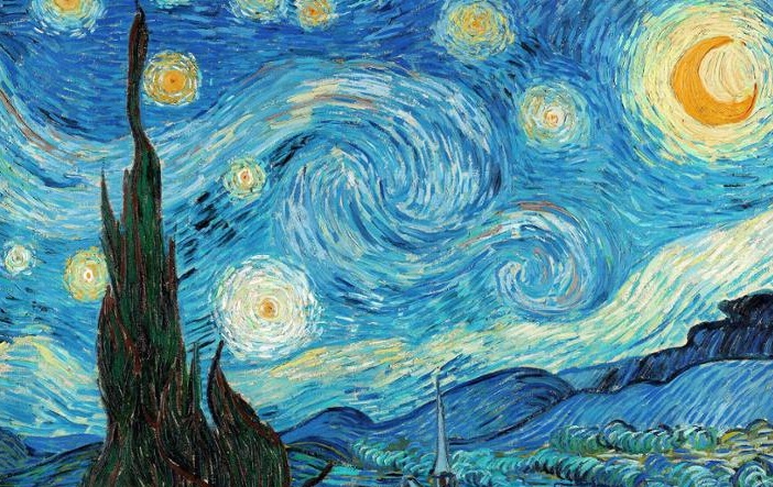 notte stellata van gogh