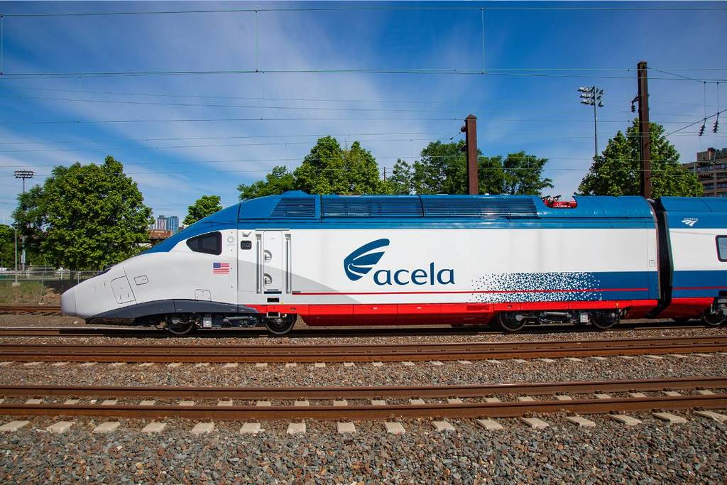 nuovo treno ad alta velocità Acela di Amtrak