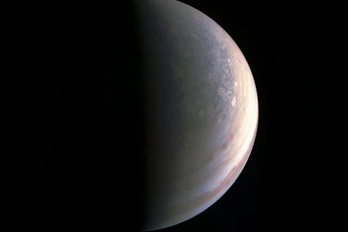polo nord giove