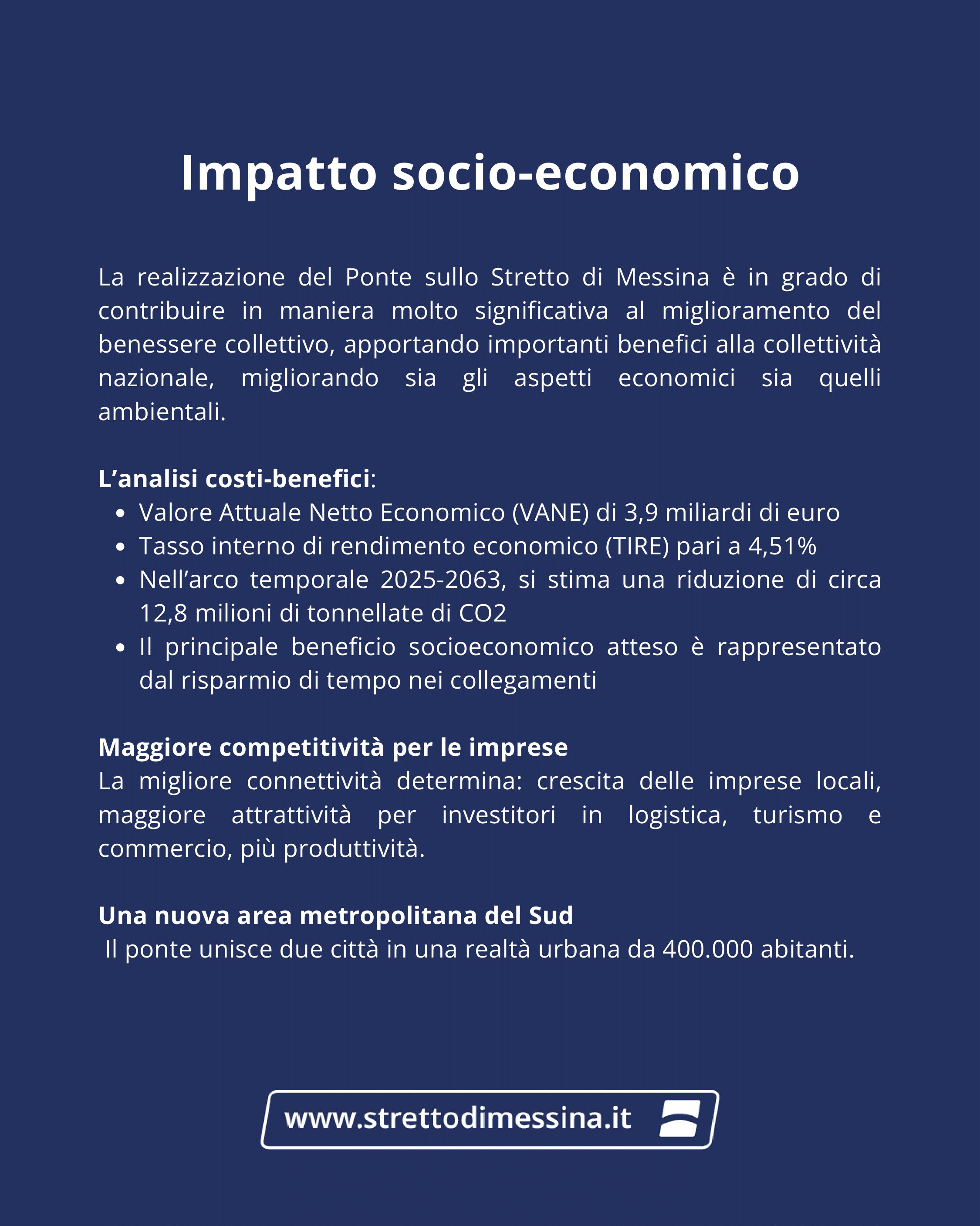 ponte sullo stretto progetto