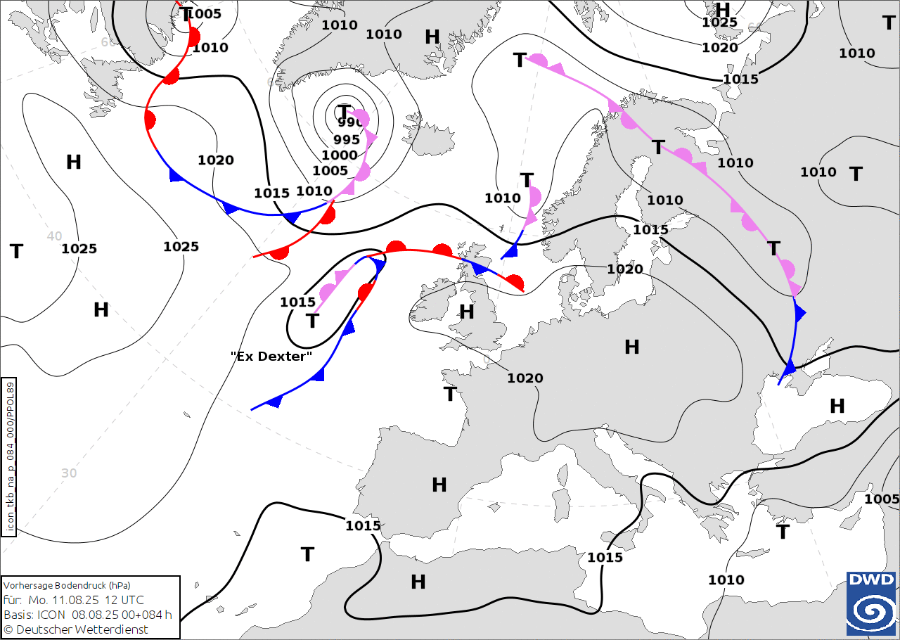 previsioni meteo lunedì 11 agosto