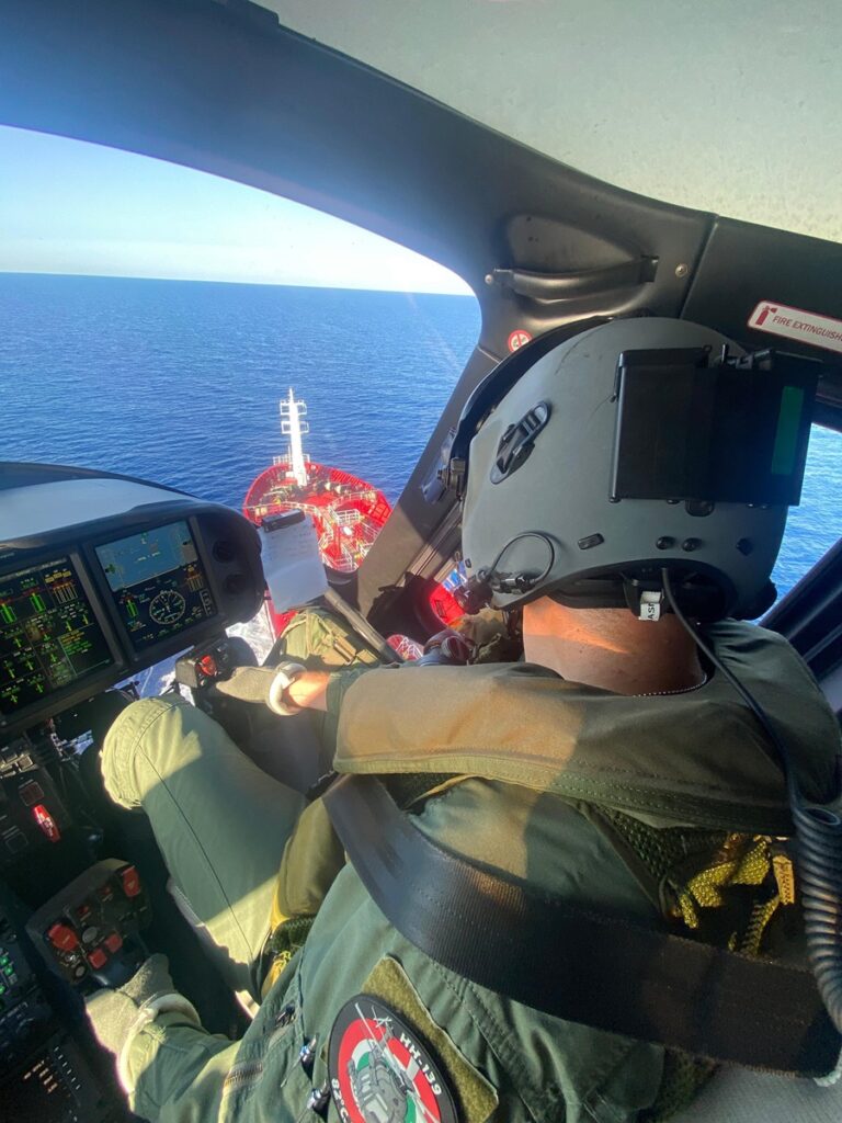 salvataggio aeronautica militare marittimo trapani