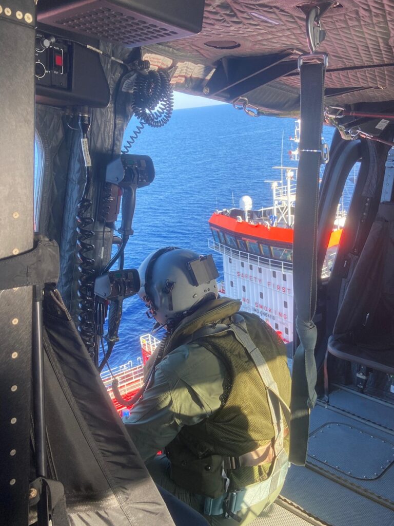 salvataggio aeronautica militare marittimo trapani